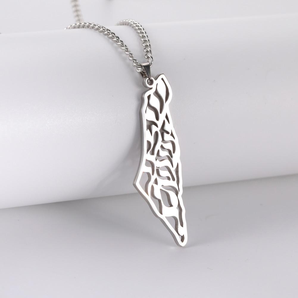 Myshape Palestine Map Pendant - LEGOSS